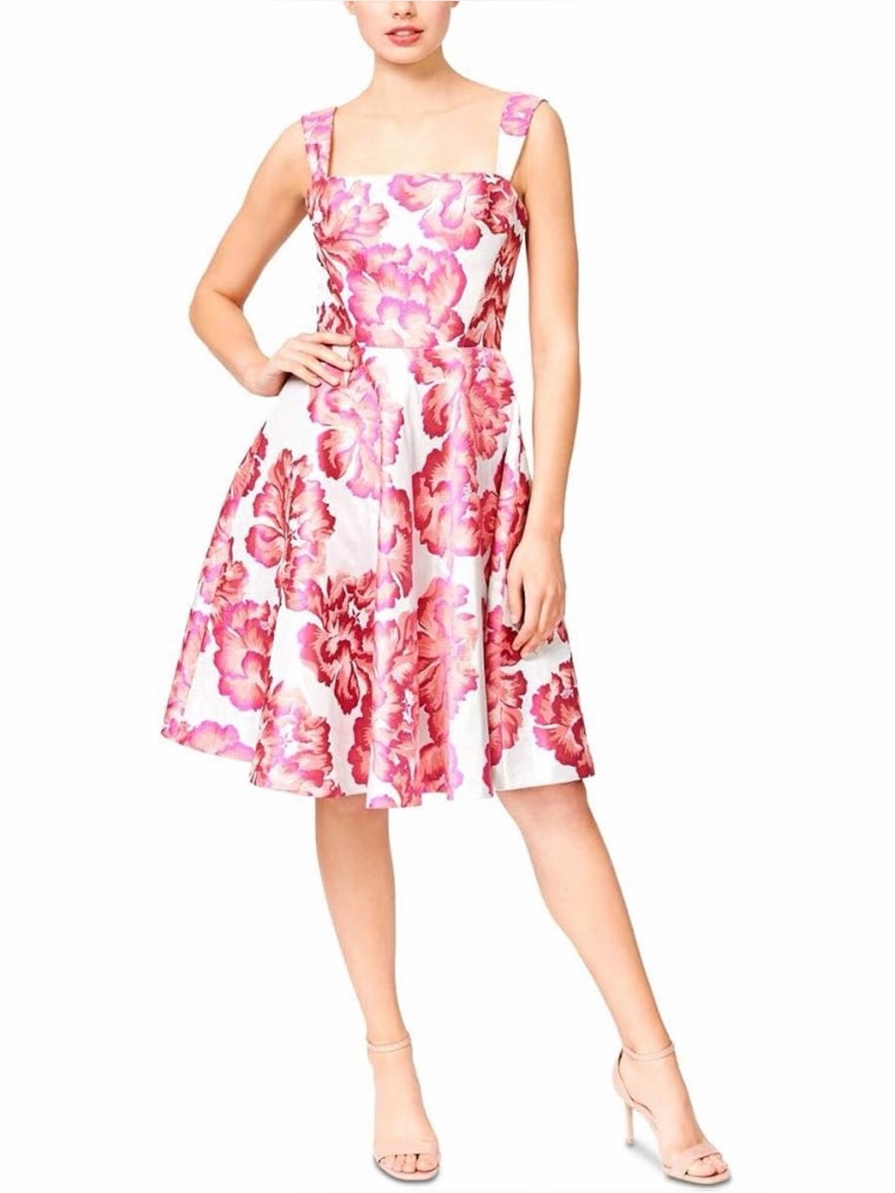 Betsey Johnson Fit and Flare Floral Dress